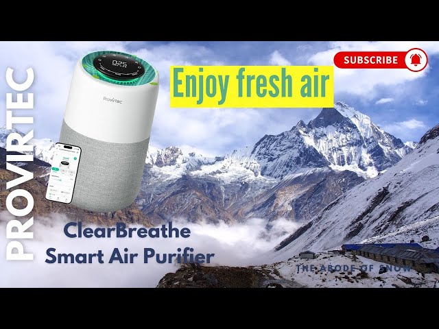 Provirtec ClearBreathe Smart Air Purifier: Unboxing, Setup, and First Impressions