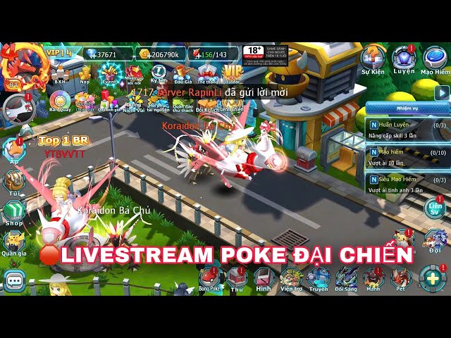 🛑Live Poke Đại Chiến LÂU NGÀY MỚI GẶP !! TRAO NHAU TÌNH CẢM NÀO !!!