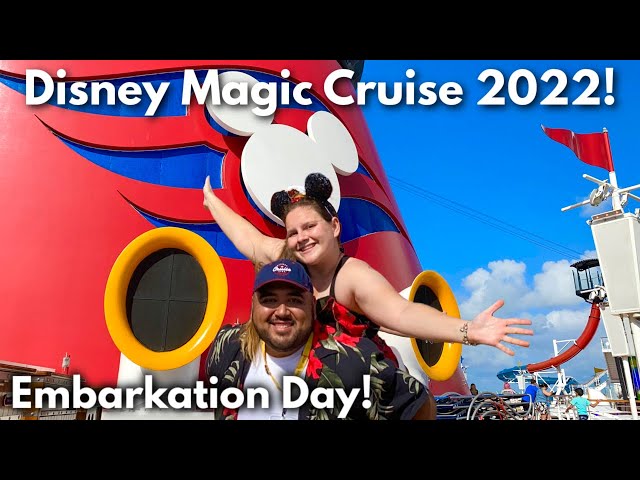 Disney Cruise Line 2022 Embarkation Day! Disney Magic Cruise Vlog 1! Disney Cruise Vlog 2022