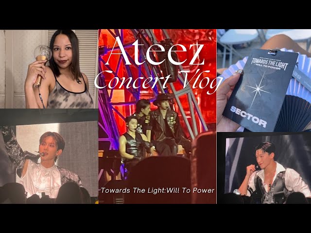 ATEEZ  L.A. CONCERT VLOG [TOWARDS THE LIGHT:WILL TO POWER] #ateez #ateezconcert #kpop