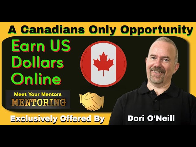 A Canadians Only Opportunity | Earn US Dollars Online - Free To Enroll - Perfect For Beginners