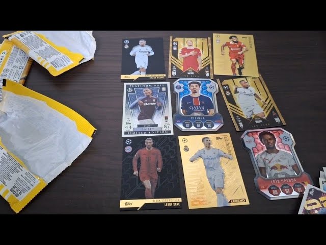 AMAZING match attax 24/25 3 pack opening!