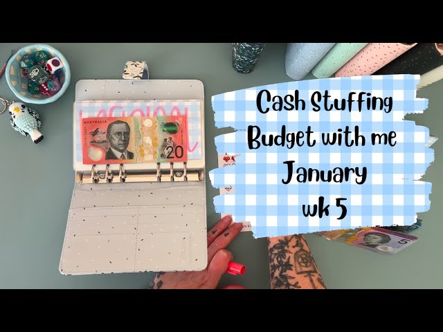 Cash Stuffing January Wk 5 | Aussie Cash Stuffing | Debt Journey | Budgeting