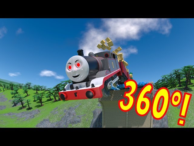 360º TOMICA Thomas and Friends: Timothy PLUNGES into a Ravine!