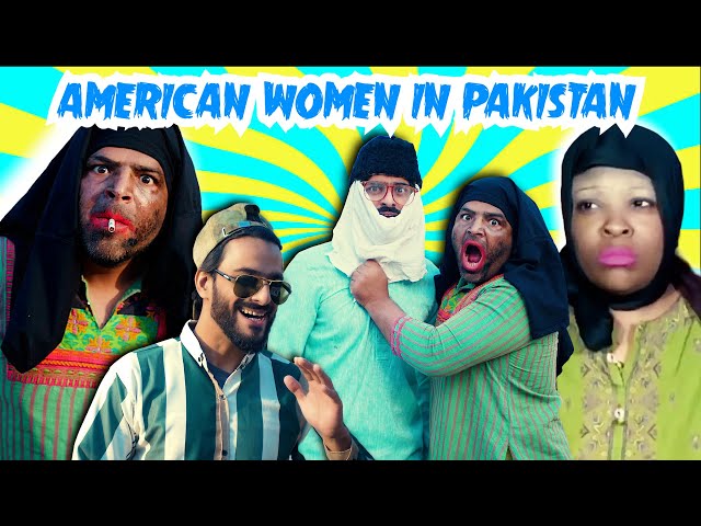 American Women in Pakistan for marriage | The Fun Fin | Comedy Skit | Funny Sketch