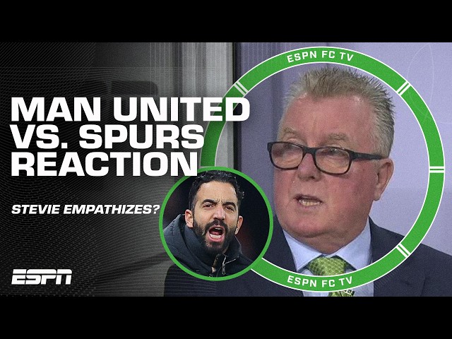 FULL REACTION: Man United's loss to Tottenham 👀 Stevie Nicol FEELS BAD FOR Ruben Amorim 😯 | ESPN FC