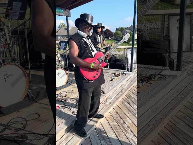 Big Daddy Fox solo at Dockers Fish House, Muskegon summer 2024