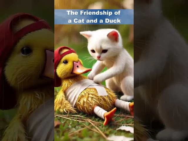 The Friendship of a Cat and a Duck - Educational Games #learning #elmo #sesamestreet #toddlers #kids