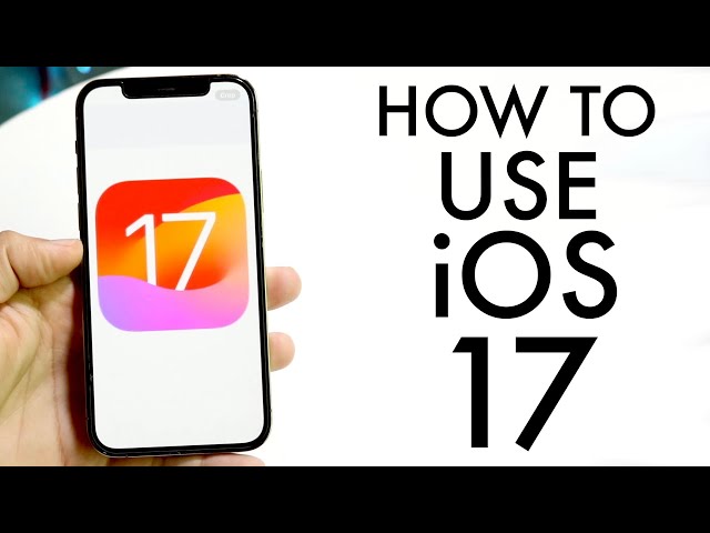 How To Use iOS 17! (Complete Beginners Guide)