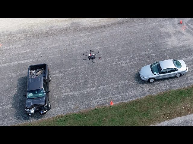 Drones used to improve traffic crash site assessments