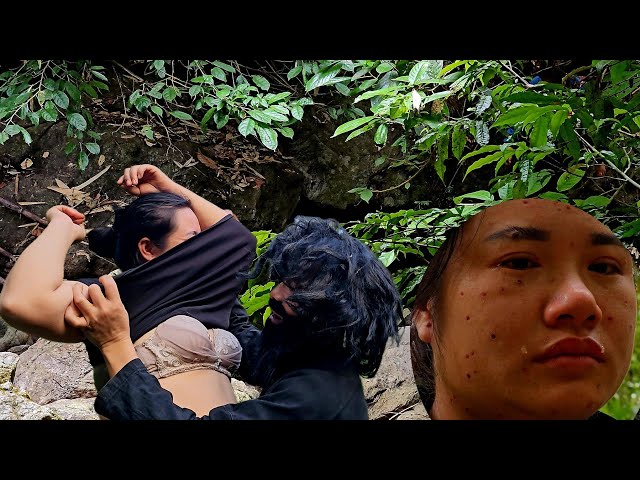 FULL VIDEO: Girl meets and spends the night with a man living in the forest