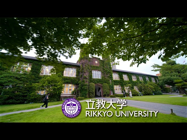 絕美的校園，日本的人氣私立大學｜沉浸式漫步在立教大學｜4K HDR｜閒聊｜放鬆｜環境聲