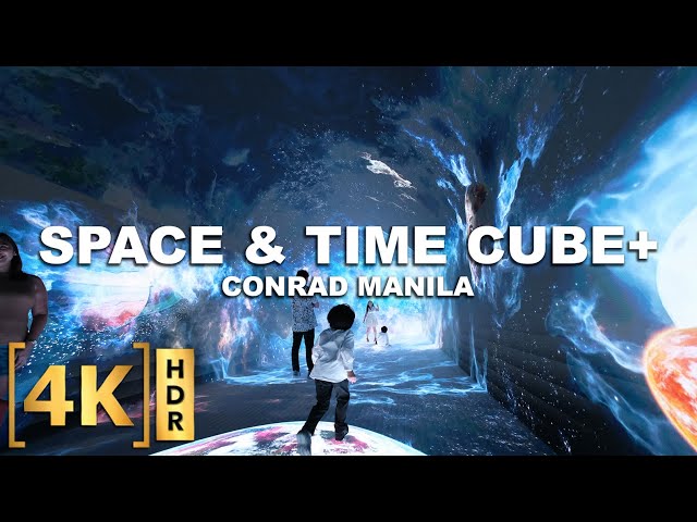 This is Mall of Asia's NEWEST Immersive Attraction! SPACE & TIME CUBE at Conrad Manila | Philippines