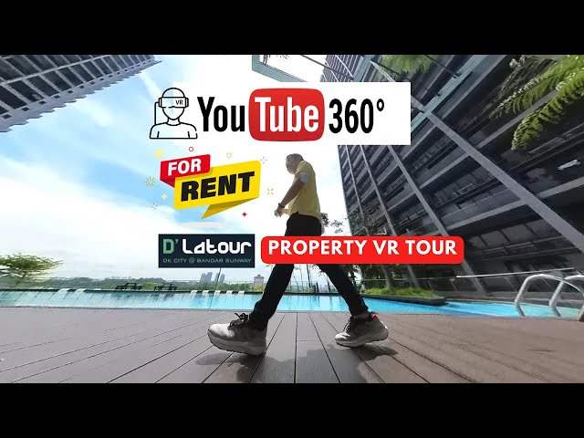 360° VR Tour  [ For Rent ] D'Latour 2 Room Condo 500m To Taylors University Bandar Sunway