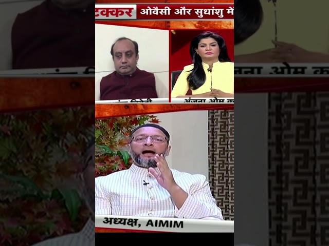 Owaisi V/S SUDHANSHU TRIVEDI |MSK REACTS|THANKS  FOR 3M+VIEWS #godimedia