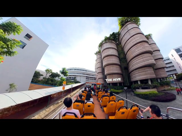 360-degree tour of beautiful NTU smart campus from an open-top bus in under 3 minutes