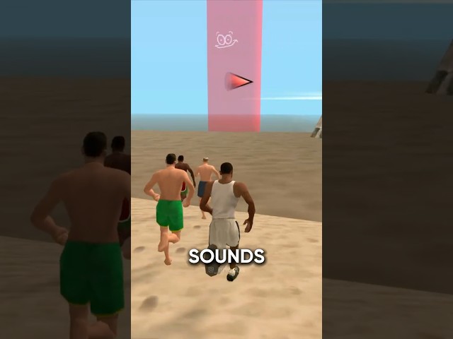 IF YOU REMOVE THE WATER IN BEAT THE COCK MISSION IN GTA SAN ANDREAS!