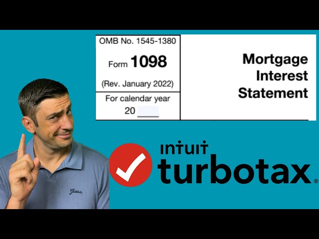 IRS Form 1098-Mortgage Interest - TurboTax