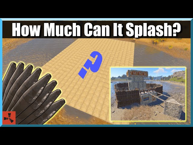 MLRS Rocket Splash is more INSANE Than I Thought in Rust!