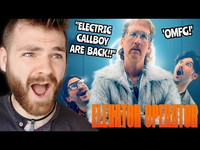 British Guy Reacts to ELECTRIC CALLBOY "ELEVATOR OPERATOR" | OFFICIAL VIDEO | REACTION!