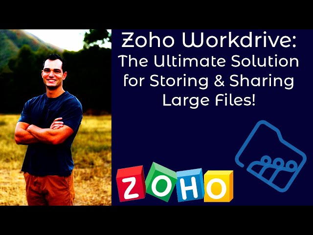 Zoho Workdrive – The Perfect Place for Big Data & Files!