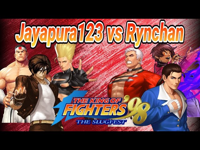 GGPO INDONESIA, Friendly Match, The King of Fighters 98, Jayapura123 vs Rynchan.