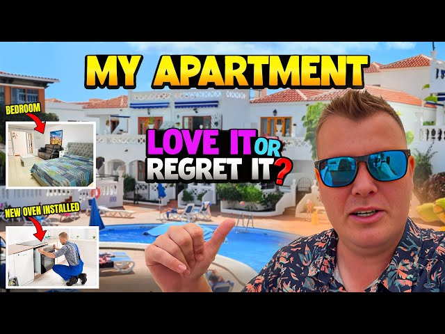 What’s it been like renting an apartment to tourists in Tenerife? Apartment update! Los Cristianos☀️