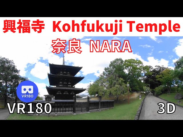 VR180  Japan Nara Kohfukuji Temple 奈良 興福寺