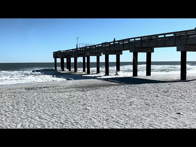 Saturday 1/4/25 Surf Report - St. Augustine Beach Pier