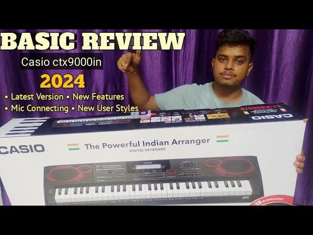 Basic Review 2024 || Casio CTX9000in || All Features|| Kumar Anuj