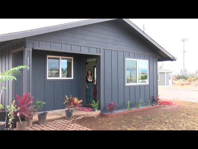 Family ready to move into first home rebuilt in Lahaina after wildfire