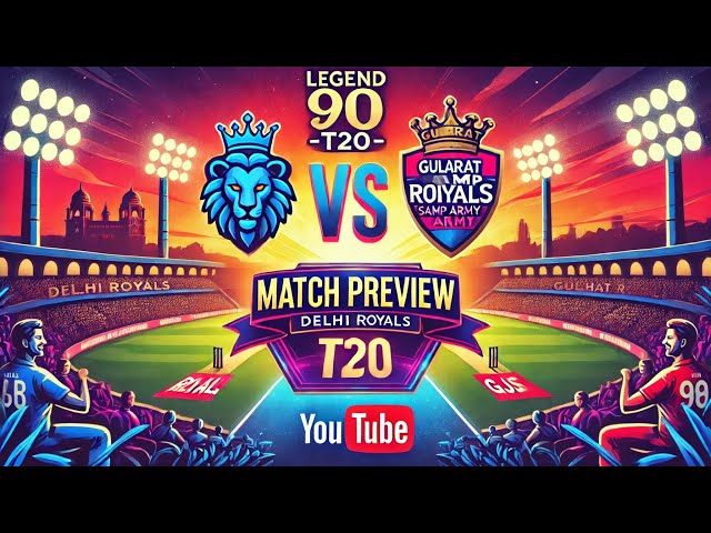 DLR vs GJS Fantasy Dream11 Prediction, DLR vs GJS 2025, DLR vs GJS Legends T20 League Match Today