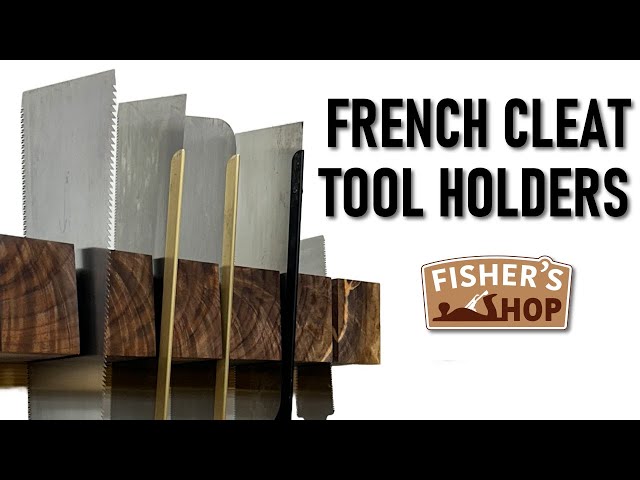 Shop Work: Making French Cleat Holders