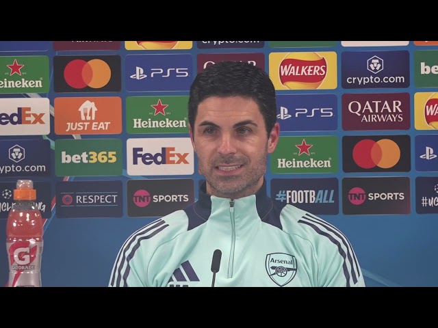 FULL Mikel Arteta Press Conference I Arsenal v Dinamo Zagreb