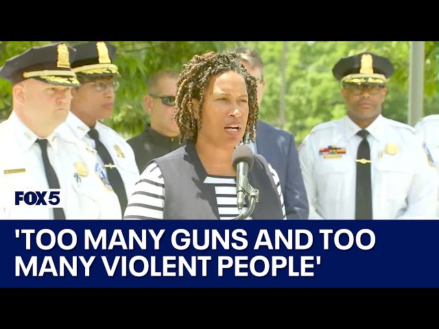 Mayor Bowser speaks after deadly holiday weekend in DC: 'Too many guns and too many violent people'