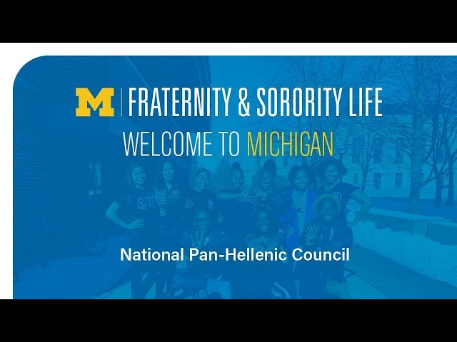 National Pan-Hellenic Council (NPHC) - University of Michigan - Ann Arbor 2022-2023