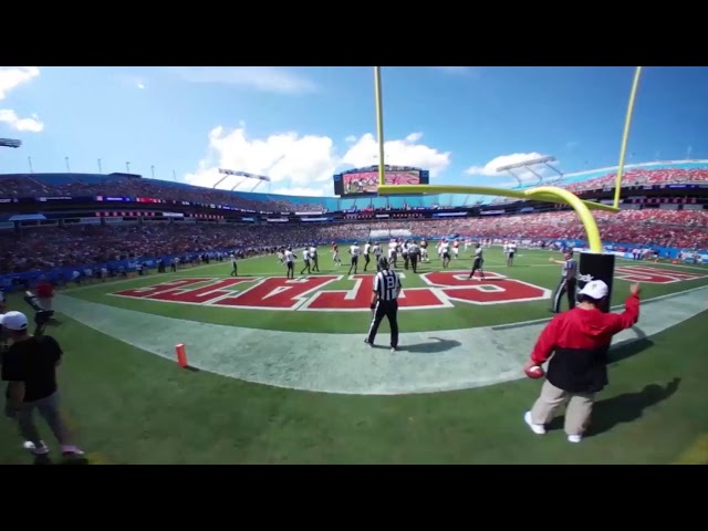 NC State Touchdown in 360 vs South Carolina