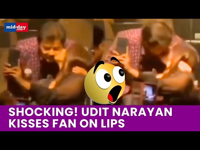 Singer Udit Narayan kisses female fans during live show, sparks social media outrage