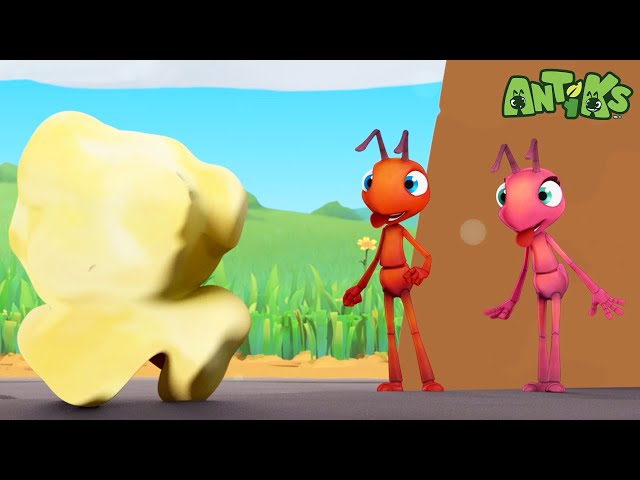 GIANT Popcorn | ANTIKS | Funny Cartoons For All The Family!