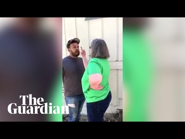 Trump supporter tells man in racist rant that she hates him because he's Mexican