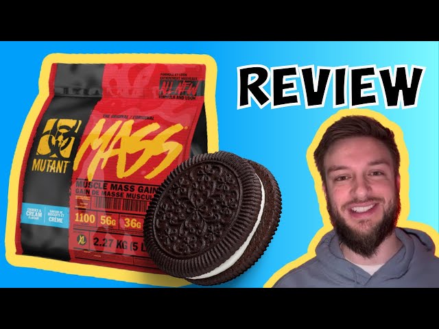 Mutant Mass Gainer Cookies and Cream review