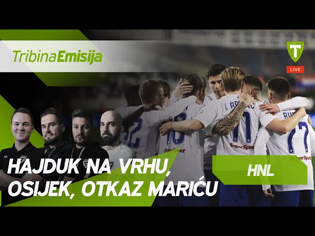 Hajduk na vrhu, otkaz Mariću & Osijek