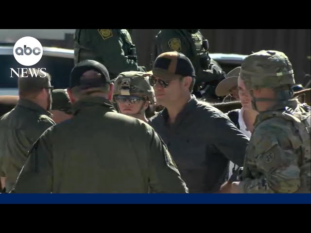 Defense Secretary Hegseth visits troops on the border in Texas