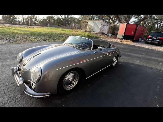 A Childhood Dream Comes True - 1957 Porsche Speedster Replica