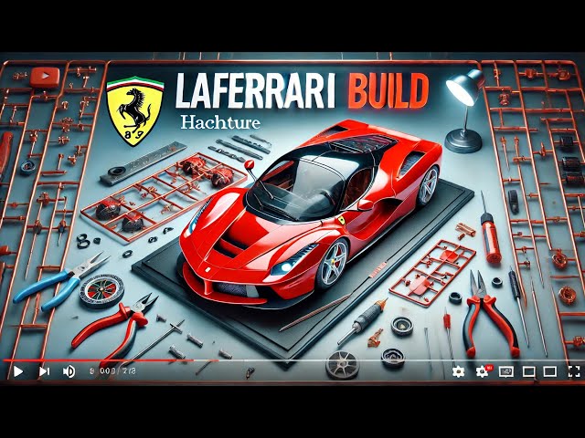 Building LaFerrari Stages 97-98 (P1) (Partwork Build Diary) by #agoramodels