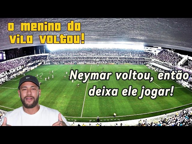 Neymar voltou, então deixa ele jogar!