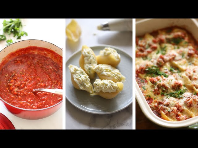 Baked Stuffed Shells Recipe