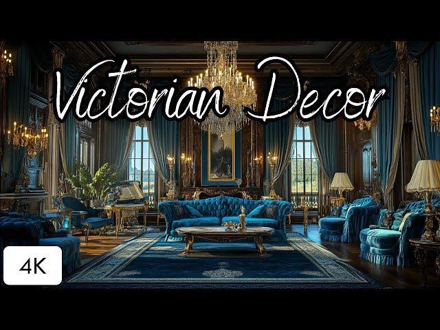 How to Decorate Victorian Style - Vintage Victorian Home Decor 4K