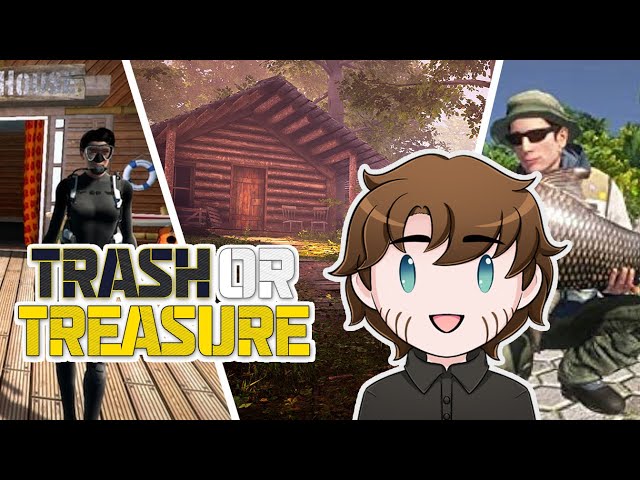 Scruff's Aquatic Adventure | Fabled Woods | World of Diving | Pro Fishing | Trash or Treasure Ep 10