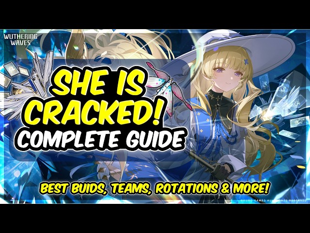 BROKEN DPS! Complete Phoebe Guide & Builds [Weapons, Echoes, Teams, Rotations] Wuthering Waves